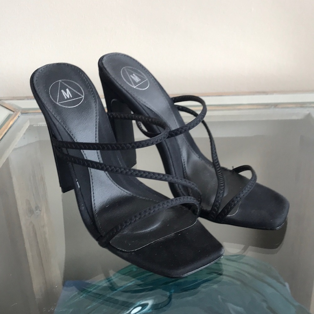 Strappy heels